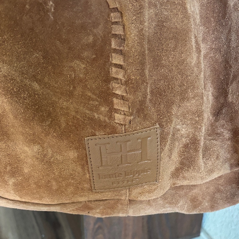 Haute Hippie Tan Suede Hobo Bag - Picture 3 of 7
